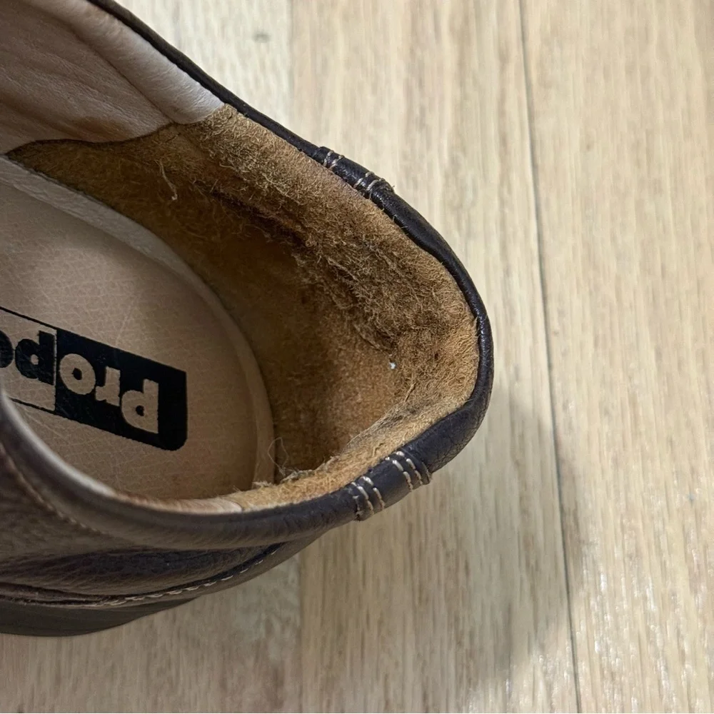Propet Men's Brown Leather Sandals Size 8